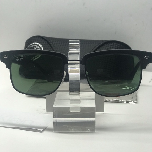 Ray-Ban Other - New Ray-Ban RB4190 Clubmaster Square 877 Black